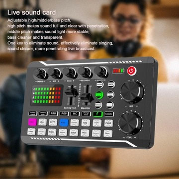 Звуковой микшер Звуковая карта 16 эффектов F998