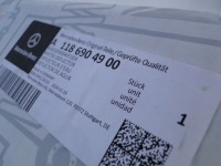 фото thumb №10, Mercedes cla 118 w118 молдинг ущільнювач ліва при скло лобовий