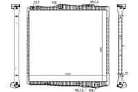 фото thumb №2, Радиаторов двигателя scania g r dc11.08-dt16.08 03.04