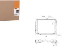 фото thumb №1, Nrf радиатор wody toyota hiace iii wagon 2.0 rzh