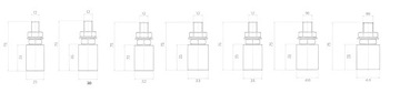 Коляска коляска для раздвижных ворот 80x80
