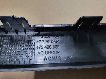 фото thumb №6, Opel meriva b рестайлинг спойлер бампера передней lew