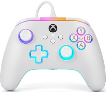PowerA Pad przewodowy Advantage Lumectra biały do Microsoft Xbox Series XS