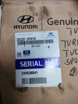 фото thumb №7, Турбина турбонагнетатель kia spotage iv hyundai tucson 2.0 crdi 28231-2f910
