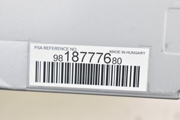 фото thumb №6, Радіо радіопрогравач 9818777680 opel combo e 18-21
