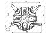 фото thumb №8, Вентилятор охлаждение. mitsubishi nrf 47468 вентилятор, охлаждение двигателя