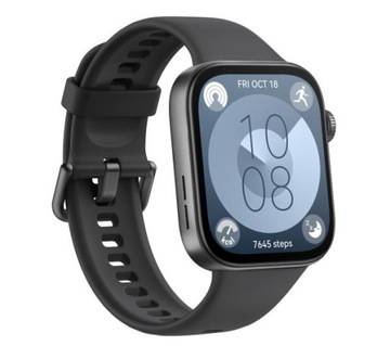 Умные часы Huawei Watch Fit 3, 43 мм, 1,82 дюйма, AMOLED, GPS, SpO2, черные