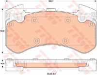 фото thumb №2, Гальмівні диски гальмівні колодки перед trw audi a7 sportback