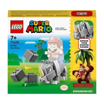 LEGO SUPER MARIO 71420 НОСОРОГ РАМБИ — НАБОР...