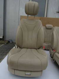 фото thumb №6, Mercedes s w222 222 оббивка сидіння сидіння заднє сидіння шкіра