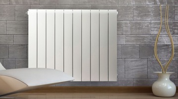 Альянс алюминиевого алюминиевого радиатора 68x136 см - 17el