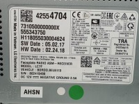 фото thumb №4, Дисплей радіо навігації opel adam 42554704