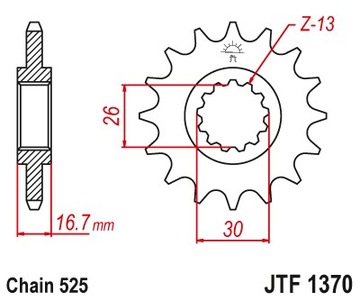 ZESTAW NAPĘDOWY DID JT HONDA CBR 900RR 96-99 ZVMX