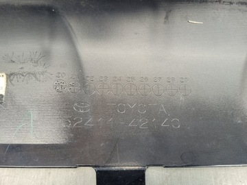 фото thumb №12, Toyota rav4 плагін гібрид 22- 2022- накладка спойлер бампера перед