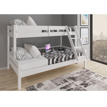 кроватка EVEREST 200X120 БЕЛАЯ + МАТРАС VITALISPA