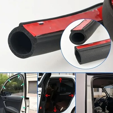 фото thumb №4, Прокладка автомобільна двері капота багажника samoprzylepna тип d великий 5m