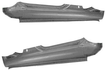 фото thumb №1, Fiat panda ii 03-12 порог пороги pr+le grubszy оцинковка