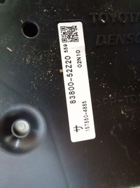 фото thumb №5, Toyota verso s лічильник прилади 83800-52z20