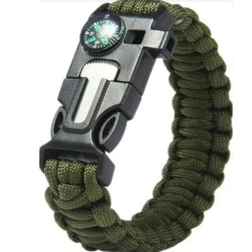 Браслет-зажигалка SURVIVAL 5в1 PARACORD
