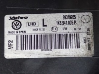 Комплектный  перед капот фары крыло  бампер euro kod : lb9a vw scirocco 08r Недорого, фото thumb