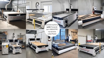 Frezarka CNC 1530 INDUSTRY 2.0 | Wrzeciono 6KW | Stół roboczy 1500x3000mm