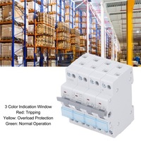 фото thumb №6, 4p двойной переключатель переключателя din din rail кронштейн одиночное zf