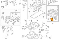 Купити Ущільнювач вала колінчастого двигуна bmw x5 f15 11147797490 7797490, фото thumb