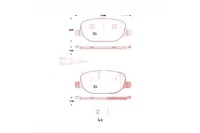 фото thumb №1, Zimmermann тормозные колодки тормозной. alfa romeo giulietta 10-