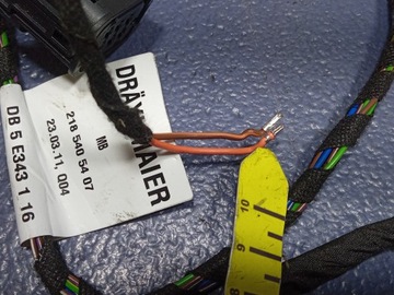 фото thumb №8, Cls w218 установка жгут дверь перед правые a2185405407