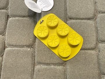 FOREMKA SILIKONOWA FORMA kostki lodu czekoladki FOREMKI owoce 19x11,5 cm
