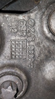 фото thumb №6, Поворотный кулак рычаг левый задняя kpl a2460306 mercedes w246 w176 w117