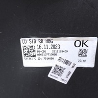 фото thumb №10, Бампер задняя задний kia proceed iii lift gt line 21- h8g идеальное состояние 6x pdc 86611-j7