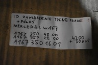 фото thumb №9, Idealne підвіска задні праве + привідний вал mercedes w167 1