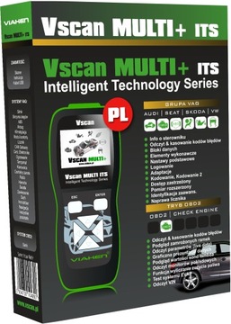 Профессиональный Vscan MULTI ITS 2в1 VAG + OBD2 PL