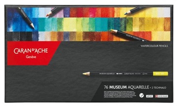 Caran d'Ache Museum Мелки Aquarelle 76 цветов
