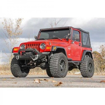 фото thumb №6, Бампер переднее стальной перед з планка led 20" jeep wrangler tj 96-06r