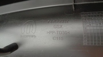 фото thumb №10, Панель под лобовым стеклом пластиковый 735622882 fiat 500x 2014- европа