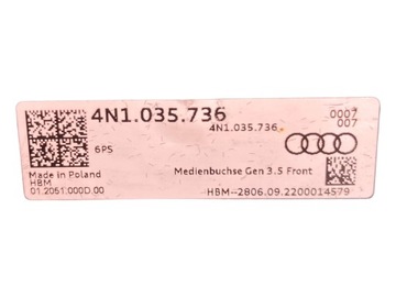 фото thumb №7, Бардачок зарядное устройство индукционная audi a6 c8 4k0864981a