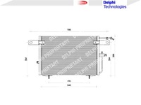 фото thumb №2, Delphi tsp0225083 конденсатор, кондиционер