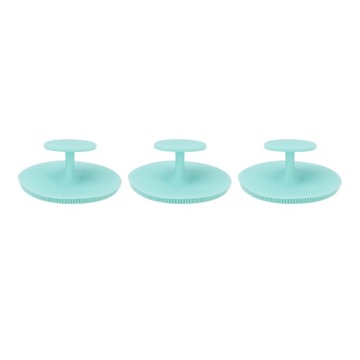 3pcs facial cleansing brush soft silicone facial cleansing brush for exfoli