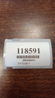 Vw golf iv 1.9 sdi генератор a0127 Київ, фото thumb