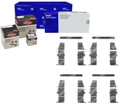 фото thumb №1, Набор монтажный тормозных колодок mitsubishi galant p. delp