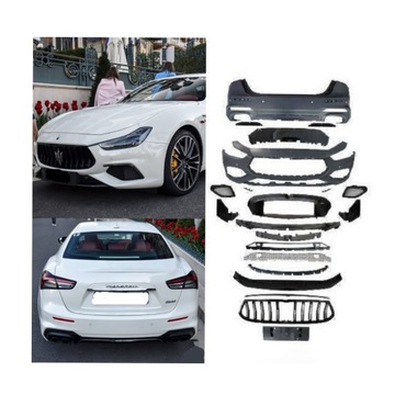 фото thumb №1, Maserati ghibli iii gts trofeo перед бампер зад бампер пороги 2013-2023