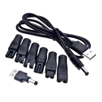 Разъем для зарядного конвертера Многоцелевой преобразователь 7 шт. и USB-кабель