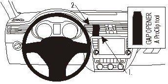Держатель Brodit ProClip для Skoda Octavia III 13-19