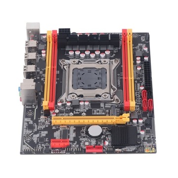 Материнская плата компьютера X79 V2 LGA2011 CPU 4 DDR3 USB2.0 SATA PCIE M.2 02