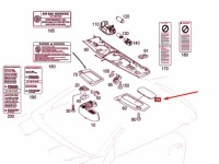 фото thumb №9, Mercedes-benz sl r230 корпус защитные накладки солнцезащитный a23081000799051