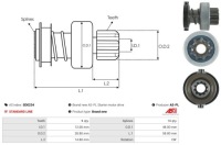 Бендикс стартер sd0234 as-pl Оригинал, фото thumb