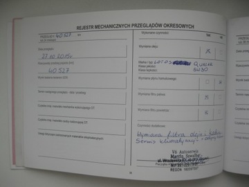 KIA książka serwisowa PL 2010/2011 rok oryginalna