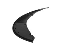 фото thumb №13, Спойлер бампера do bmw 4 f32/f33/f36/f82 2013-2020 чёрный матовый